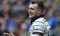 Stuart Hogg was one of the try scorer for Exeter Chiefs