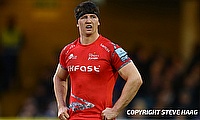 Ben Curry was one of the try-scorer for Sale Sharks