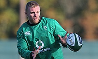 Keith Earls starts at outside centre for Ireland