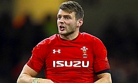 Dan Biggar was replaced in the 51st minute during the second Test against South Africa