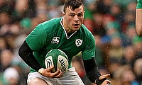 Robbie Henshaw was one of the try-scorer for Ireland