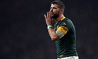 Willie Le Roux was one of South Africa's try scorer
