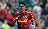 Marcus Smith kicked five conversions for Harlequins