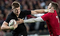 Jordie Barrett has played 45 times for New Zealand