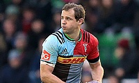 Nick Evans has played over 200 times for Harlequins