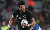 Hurricanes captain Ardie Savea scored two tries in the game against Melbourne Rebels