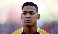 Israel Folau scored a 23rd minute try for World XV against Barbarians