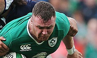 Dave Kilcoyne scored the opening try for Ireland