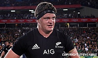 Scott Barrett received two yellow cards in the game against South Africa
