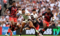 England survive late Fiji scare to seal place in World Cup semi-finals