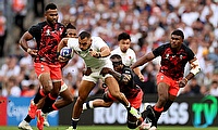 Fiji were defeated by England in the quarter-final of the World Cup