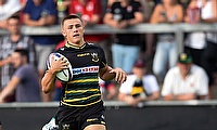 Ollie Sleightholme scored two tries for Northampton