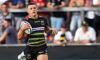 Ollie Sleightholme scored the opening try for Northampton