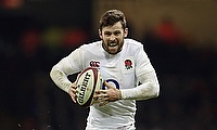 Elliot Daly's try went in vain for Saracens