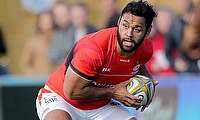 Billy Vunipola was red carded during Investec Champions Cup clash against the Bulls
