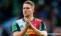 Alex Dombrandt was one of Harlequins' try scorer