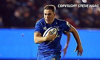 Jordan Larmour scored Leinster's second try