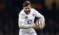 Elliot Daly scored the opening try for England