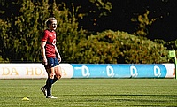 Abby Dow scored a hat-trick for England