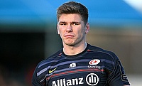 Owen Farrell was part of the winning Saracens side