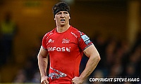 Ben Curry was one of the try scorer for Sale Sharks