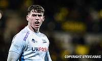 Tom Roebuck was one of the try scorer for Sale Sharks