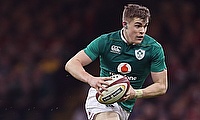 Garry Ringrose earned his 65th Test cap after coming off the bench in Ireland’s recent victory over Scotland