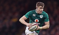 Garry Ringrose is part of the midfield for Ireland's game against Wales