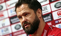 Lions head coach Andy Farrell