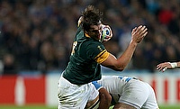 Eben Etzebeth scored the opening try for South Africa
