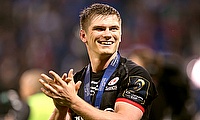 Saracens, including returning Owen Farrell, will face Sharks in Durban on September 5