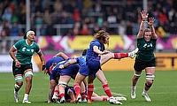 The incident happened during the quarter-final game between France and Ireland