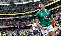 Jacob Stockdale scored the opening try for Ireland