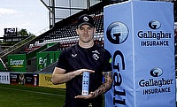 Leicester Tigers centre Will Wand wins Gallagher Player of the Month for May