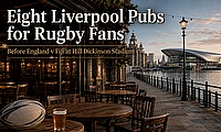A rugby fan’s guide to eight Liverpool pubs to visit before England face Fiji at Hill Dickinson Stadium