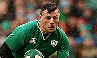Robbie Henshaw was one of the try scorer for Ireland