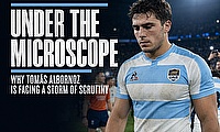 Tomás Albornoz is under scrutiny after Argentina’s 31-24 loss to England