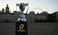 Nations Championship trophy at Horse Guards Parade