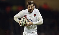 Elliot Daly's try went in vain for Saracens