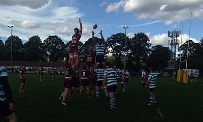 Action from Sedgley Park's win over South Leicester