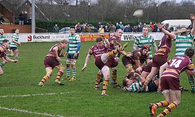 Sedgley Park Tigers clear their lines
