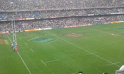 Action from the epic New Zealand v South Africa semi-final