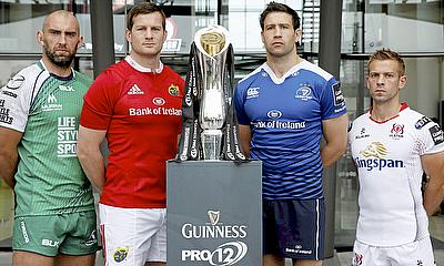 Connacht, Munster, Leinster and Ulster