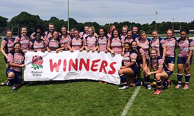 Lancashire Women team celebrate their win
