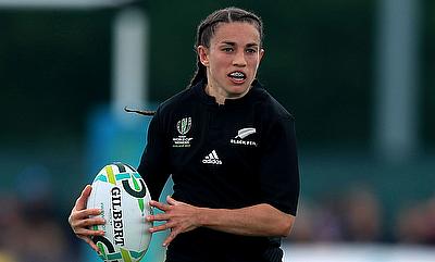Selica Winiata scored a hat-trick of tries for New Zealand