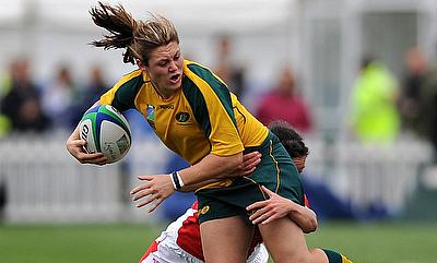 Captain Sharni Williams was among Australia's try scorers in the 36-24 victory over hosts Ireland at the Women's World Cup.