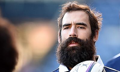 Josh Strauss scored a try for Sale Sharks