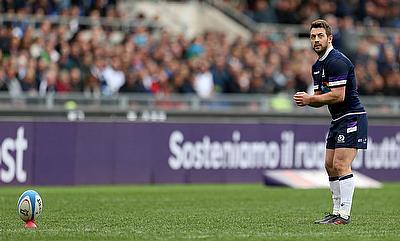 Scotland’s Greg Laidlaw was the match-winner in Rome