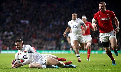 Jonny May gets on the scoreboard against Wales