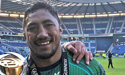 Bundee Aki was red-carded during the Six Nations game against England
